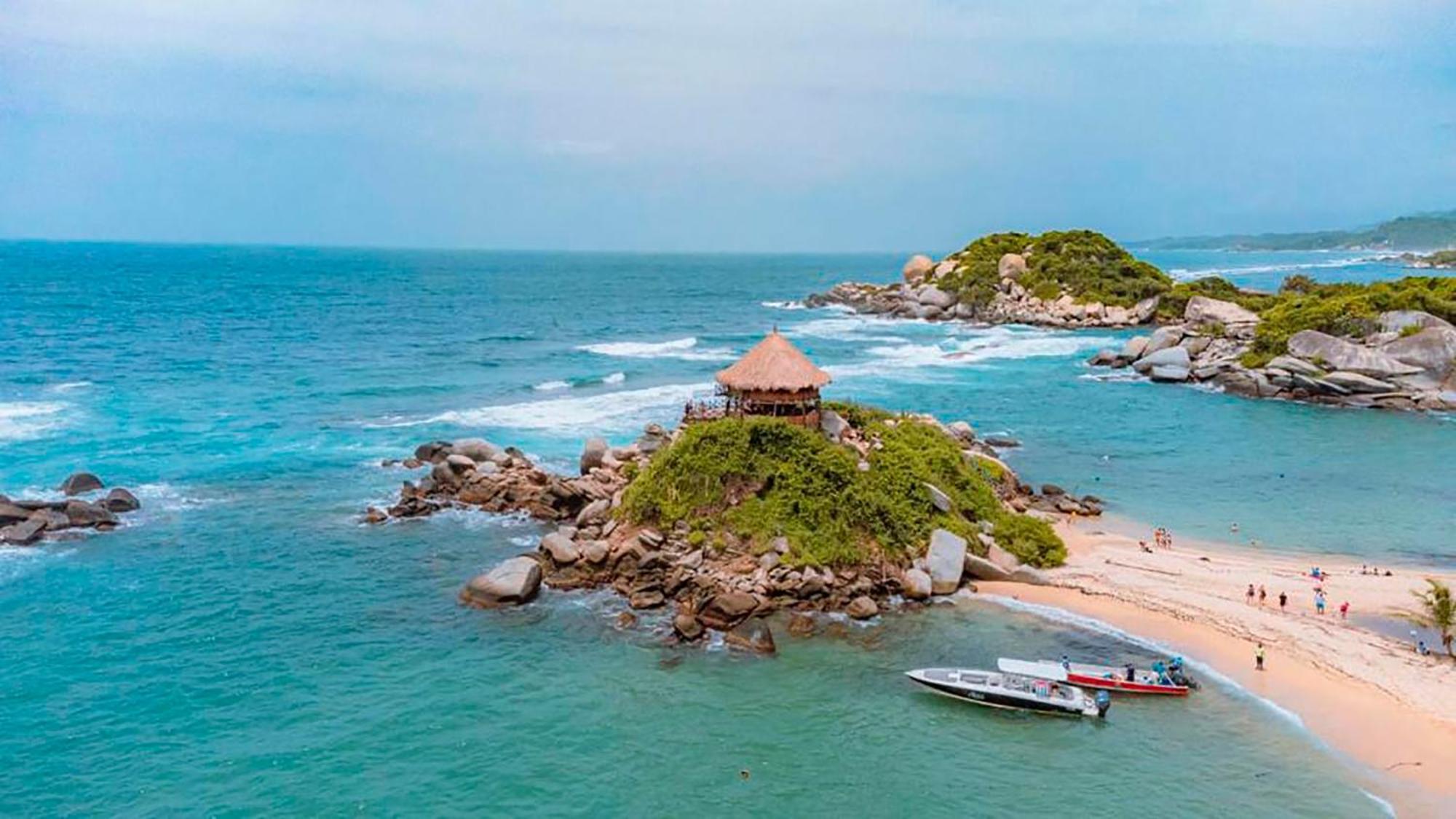 Hostal Mirador Dentro Del Parque Tayrona 埃尔扎伊诺 外观 照片